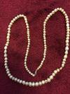 Natural Pearl Neclace Button & Semi-Baroque 252 Carats
