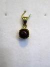 Natural Pearl Pendant 1+ Carat Brown on 18k Gold