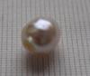 Natural half drilled pearl