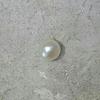 Natural Saltwater Pearl 1.5 ct Button Shape