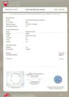 Certificate - Natural Saltwater Pearl Bracelet of 7.64 carats