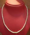 Necklace of Rare Basra Natural Pearls 