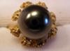 Tahitian pearl ring