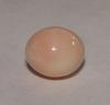 Orange-Yellow Conch Pearl Near Round 3.6 cts
