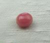 Oval Dark Pink Conch Pearl 7mm 1+ carats