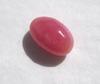 Oval Dark Pink Conch Pearl Oval 1.90 carat Full Flame
