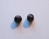 Pair Pen Pearls 2.65 carats Dark Color