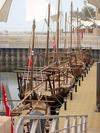Kuwait pearling dhows. Photo by Kari