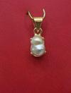 Pearl Pendant with Natural Basra Pearl