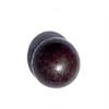 Perfect Dark Purple Quahog Pearl 6mm Button 