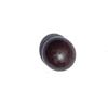 Perfect Dark Purple Quahog Pearl 6mm Button 