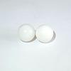 Perfect Pair of Round Clam Pearls for Sale 25 Carats Total