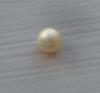 Perfectly Round Golden Natural USA Freshwater Pearl