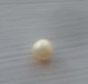 Perfectly Round Golden Natural USA Freshwater Pearl