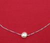 Persian Gulf Natural Pearl Necklace on 18K Gold