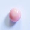 Pink Conch Pearl 5+ carat 10mm Button Shape