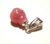 Pink Conch Pearl Sterling Silver Pendant 2 carats 