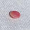 Pink Oval Conch Pearl with Chatoyancy 3.16 carats