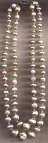  Rare Antique Natural Basra Pearl Necklace