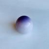 Rare Lavender Quahog Pearl 11mm 10 carats Button Shape