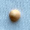 Rare Quahog Pearl - Peach colored Button