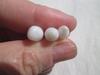 Three Drop Clam Pearls 14 carats - Total for Sale