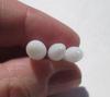 Three Long Drop Shaped Clam Pearls 21-17mm
