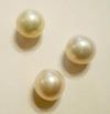 Three Matching Natural Freshwater Pearls