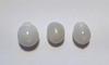 Three Oval Clam Pearls 