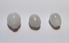 Three Oval Clam Pearls 