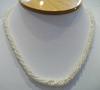 3 Strand Natural Pearl Necklace