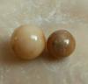 Two Cassis Pearls 4 ct and 2 ct