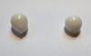 Two Drop Shaped Clam Pearls 12.70 carats Total