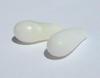 Two Long Drop Shaped Clam Pearls - 10 carats Total for Sale