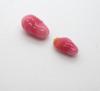Two Pink Conch Pearls Baroque Shape 2+ Carats Total