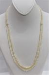 Two Row Natural Basra Pearl Necklace