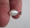 USA Natural Freshwater Baroque Pearl Pendant 10mm