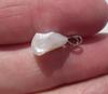 USA Natural Freshwater Baroque Pearl Pendant 10mm