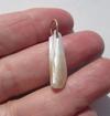 USA Natural Freshwater Pearl Pendant Spike 25mm
