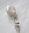 USA Natural Pearl Pendant 10mm 3+ Carats on Sterling Silver