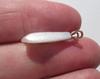 USA Natural Pearl Pendant Spike 14k Gold 22mm
