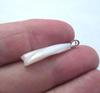 USA Natural Pearl Pendant Spike 23mm 14k Gold 5+ carats