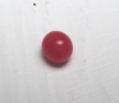 Tiny Round Conch Pearl Dark Pink 3mm