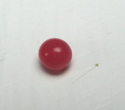 Tiny Round Conch Pearl Dark Pink 3mm