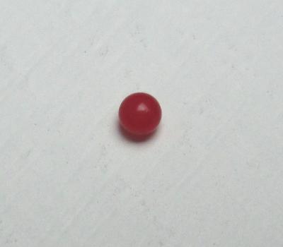 Tiny Round Red Conch Pearl 1mm