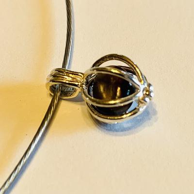 Unique Pen Pearl Necklace Multi-Colored 