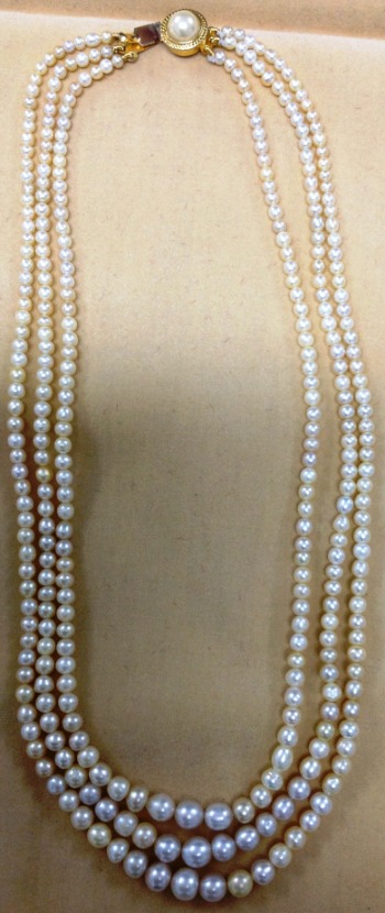 Antique Basra Pearl Necklace 170 Carats 343 pcs for Investment