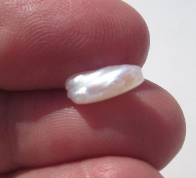 USA Freshwater Baroque Natural Pearl 10mm 1+ carats