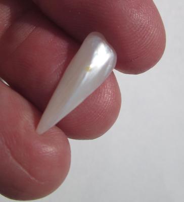 USA Natural Freshwater Spike Pearl 6mm High Luster