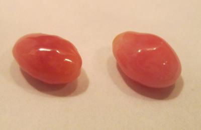 5.74 total carats - conch pearl pair